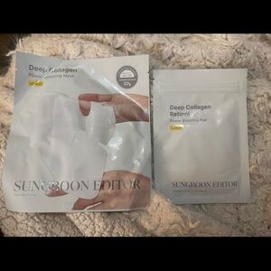 ❤️3/$25 Sungboon Editor Deep Collagen Mask and Retinol Pad Set